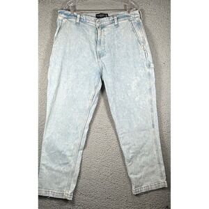 Abercrombie & Fitch Men's Jeans 36x30 Athletic Loose Light Wash Vintage Stretch